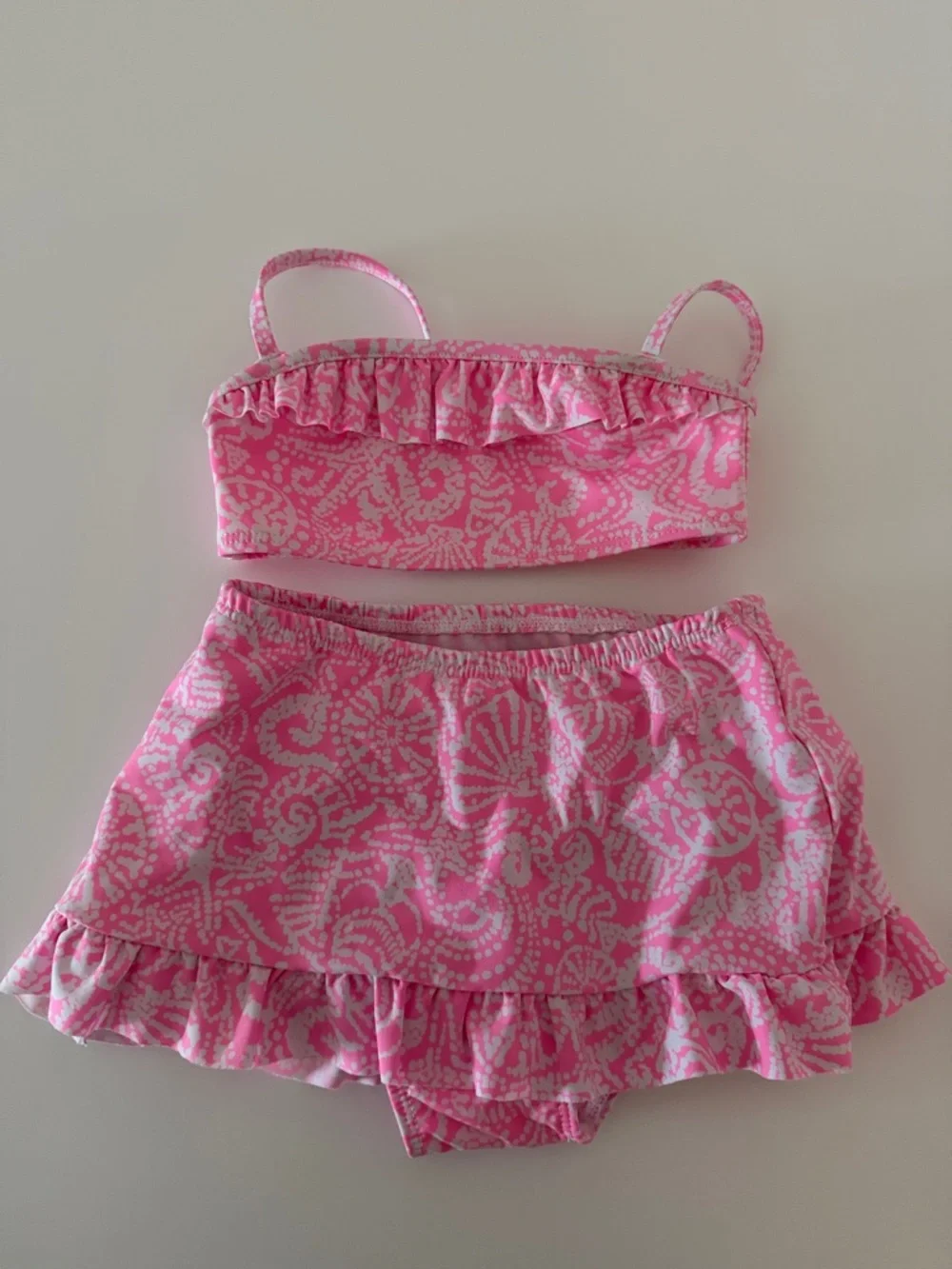 Lilly Pulitzer Ruffle Two-Piece Swim Set